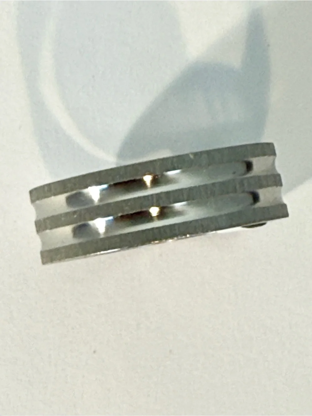 NWT Mixed Bundle of 12 Stainless Steel Men’s Fashion Rings Set in Gold, Silver